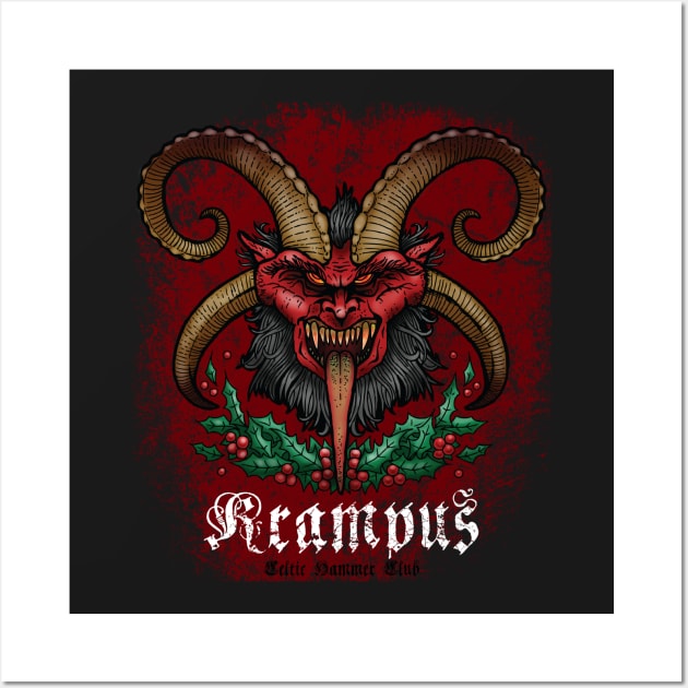 Krampus Wall Art by celtichammerclub